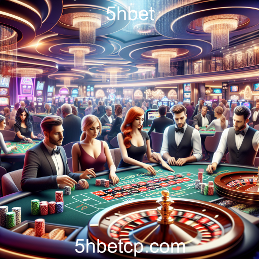 Descubra a Emoção do Live Casino no 5hbet